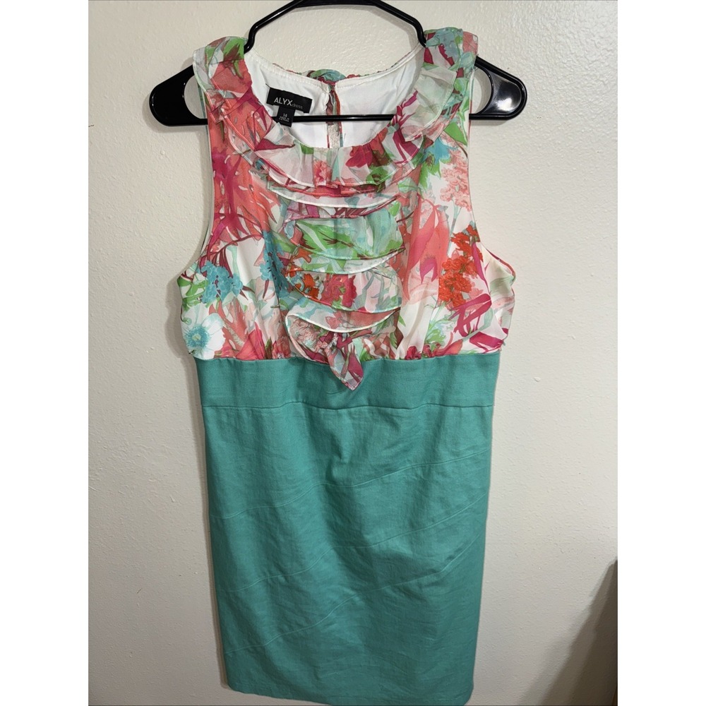 Alyx‎ Women's floral and linen dress 14